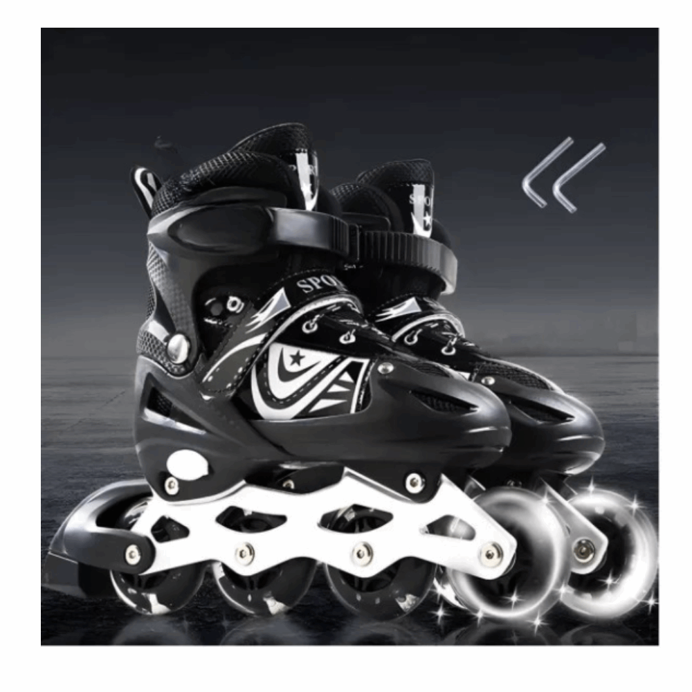 العاب باتيناج SPORT مقاس S اسود