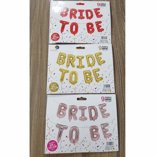 بالونات Bride To Be