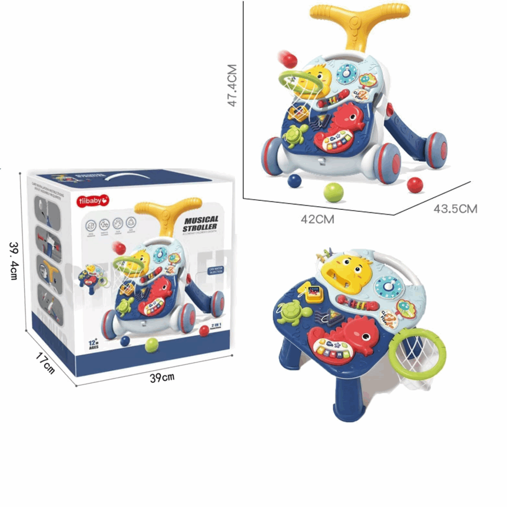 مشاية اطفال بيبى ووكر 3*1 A01-359 66549 BOY