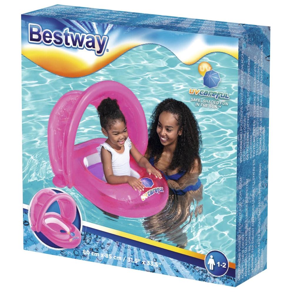 بحر عوامة تندة Bestway 34091 بينك