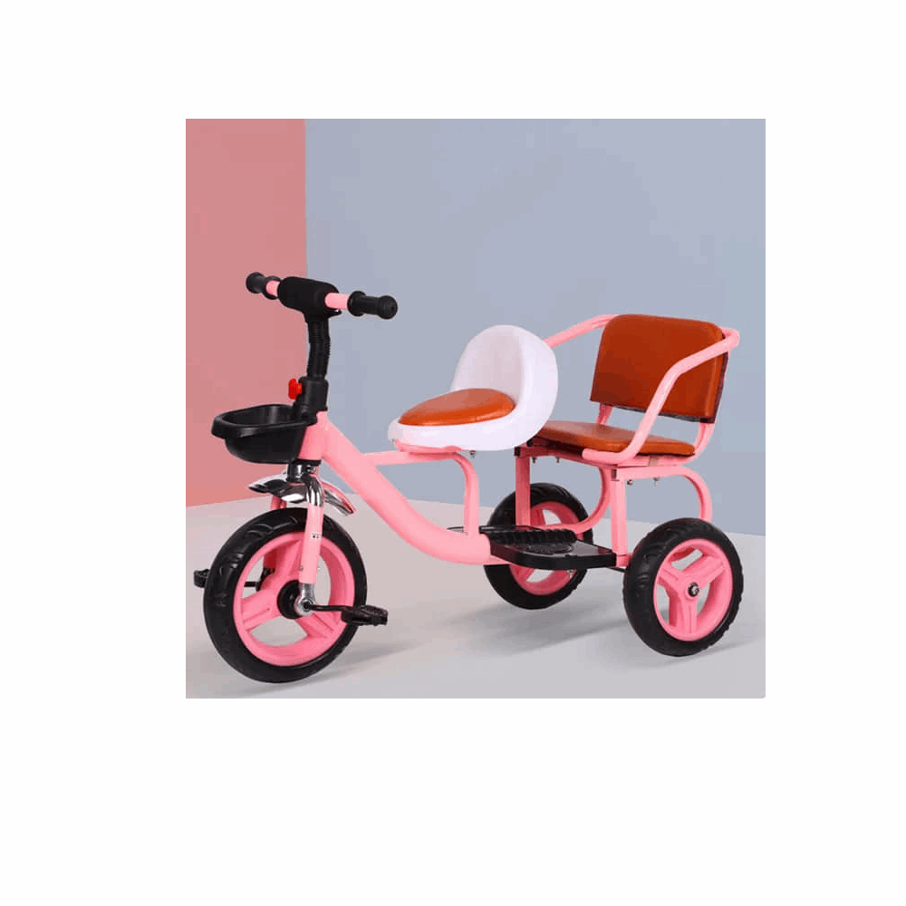 عجل اطفال Y-TS2610 عجلة كوكو 2 مقعد 9550-29 Pink 2 كرسي
