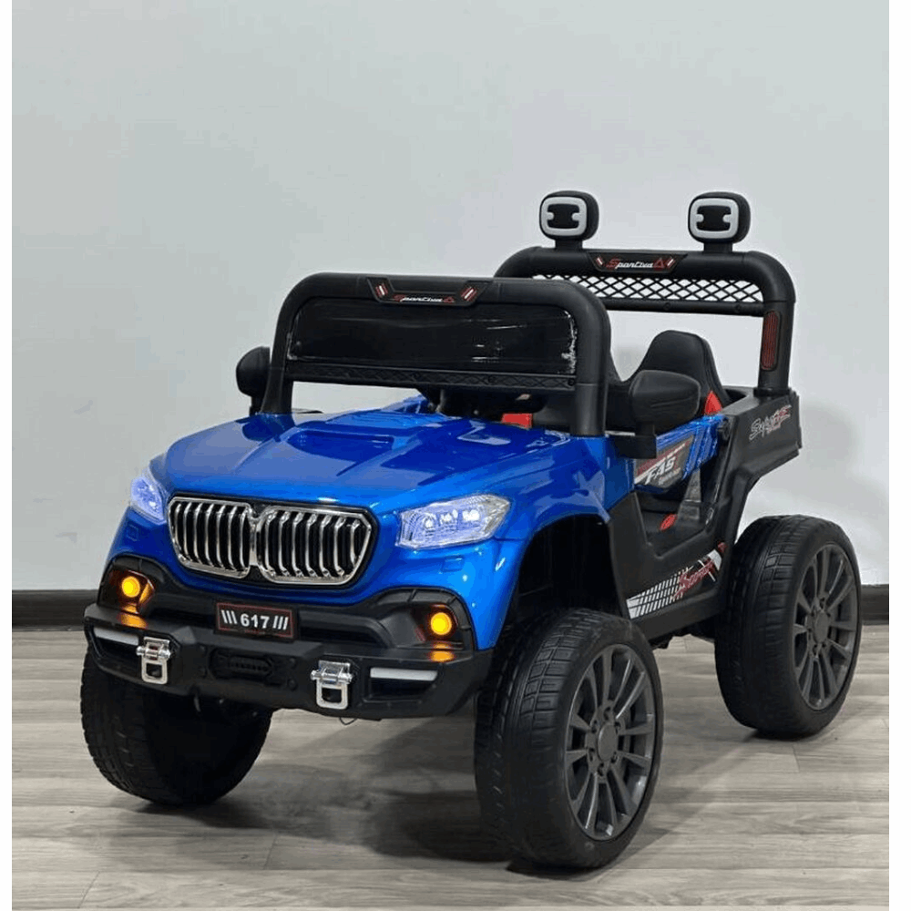 عربيات اطفال Y-MB6515-B عربية شحن كهرباء 9550-124 blue