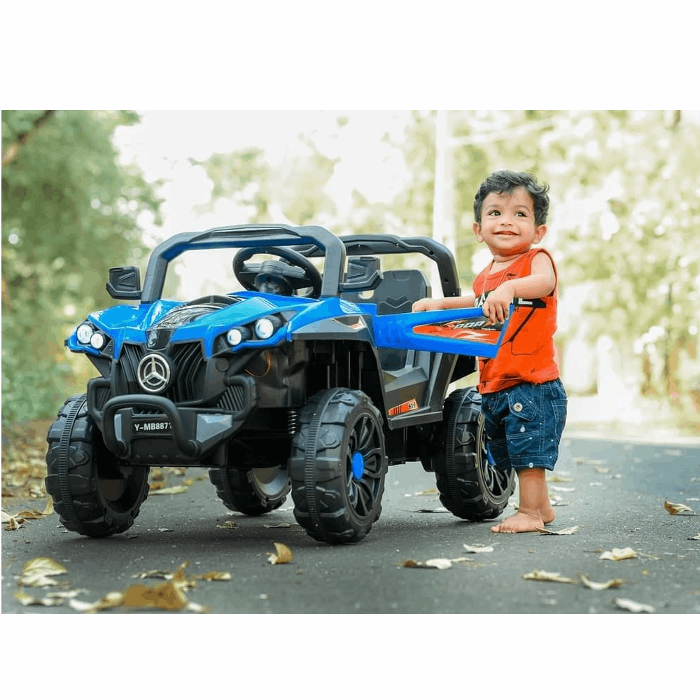 عربيات اطفال Y-MB8871-B عربية شحن كهرباء 9550-100 blue