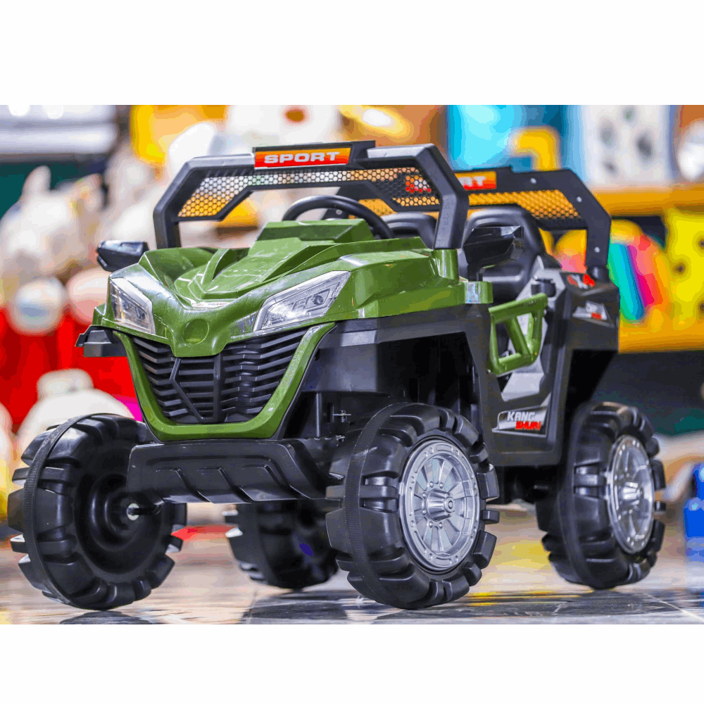 عربيات اطفال Y-MB5590-R عربية شحن كهرباء 9550-93 GREEN