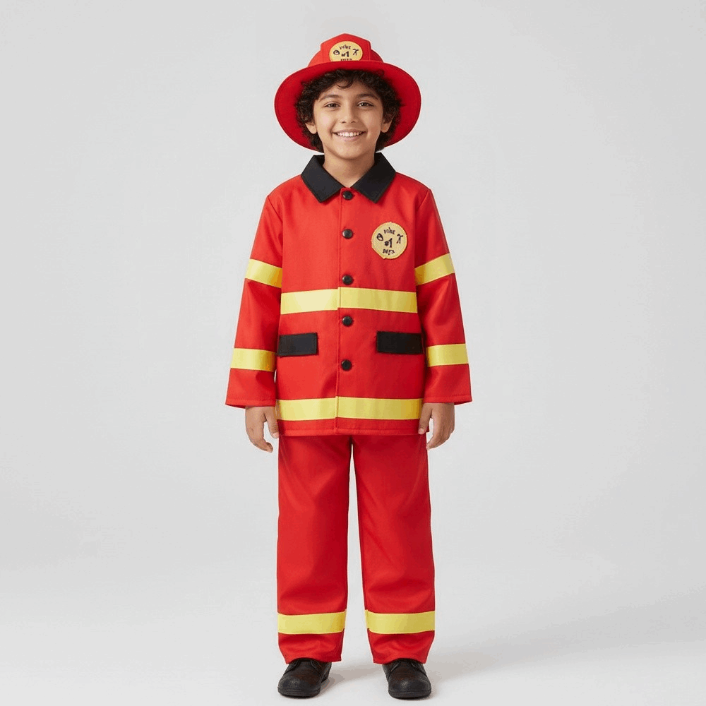 ملابس تنكرية رجل مطافى SIZE L