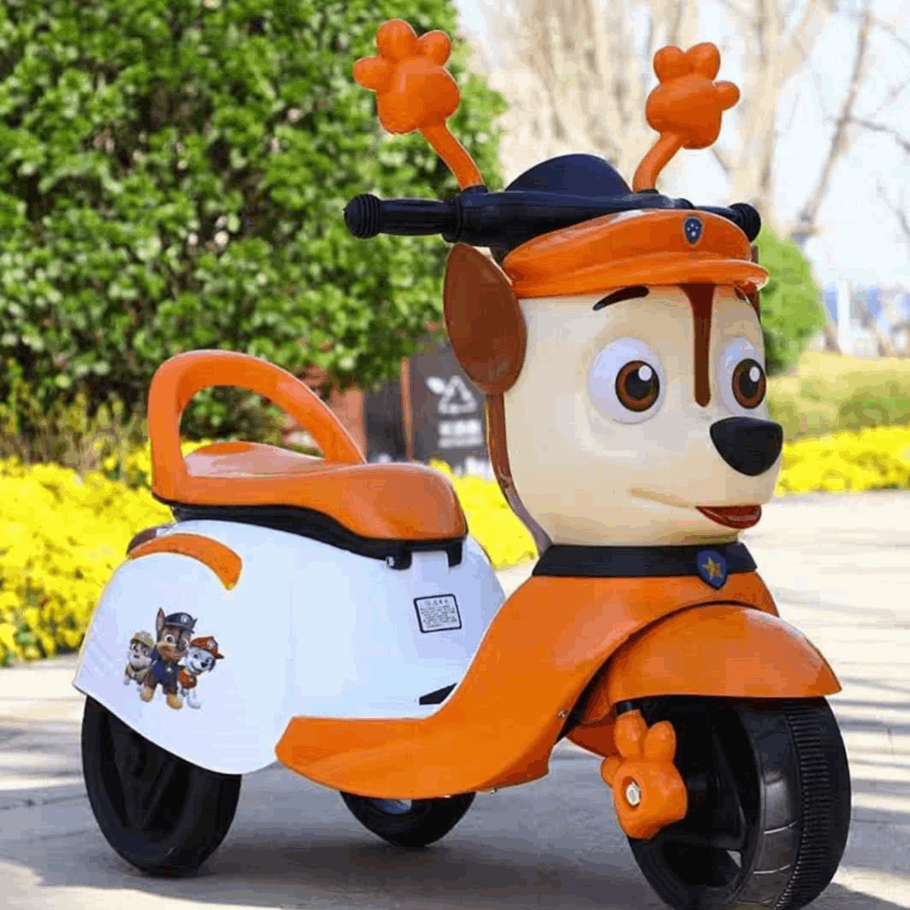 موتوسيكلات اطفال كلب باو باترول J-mb916-o Orange A34-120