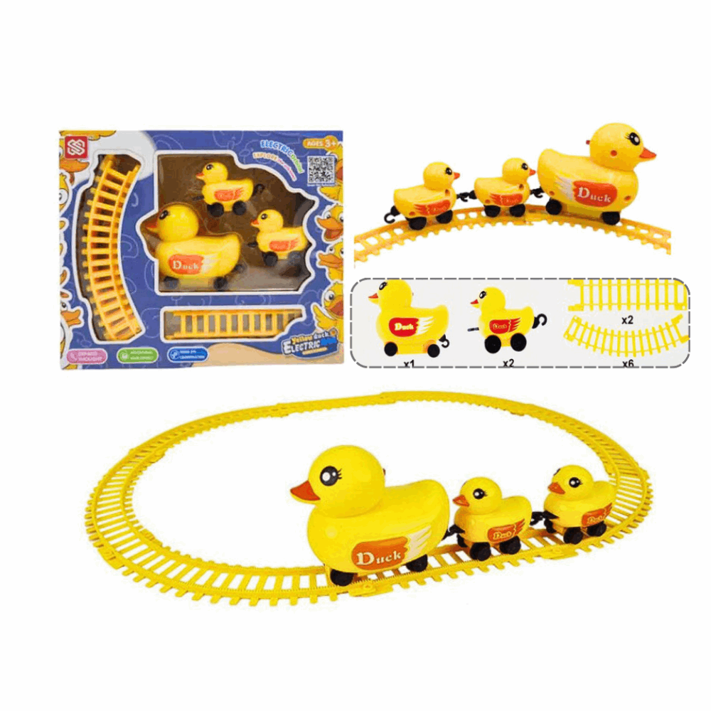 العاب اطفال قطار بطوط 6613-4 Yellow