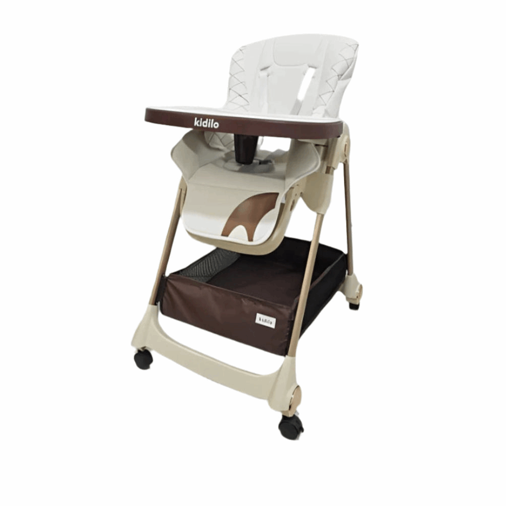 شواحن كرسي طعام Kidilo Kt908 Khaki
