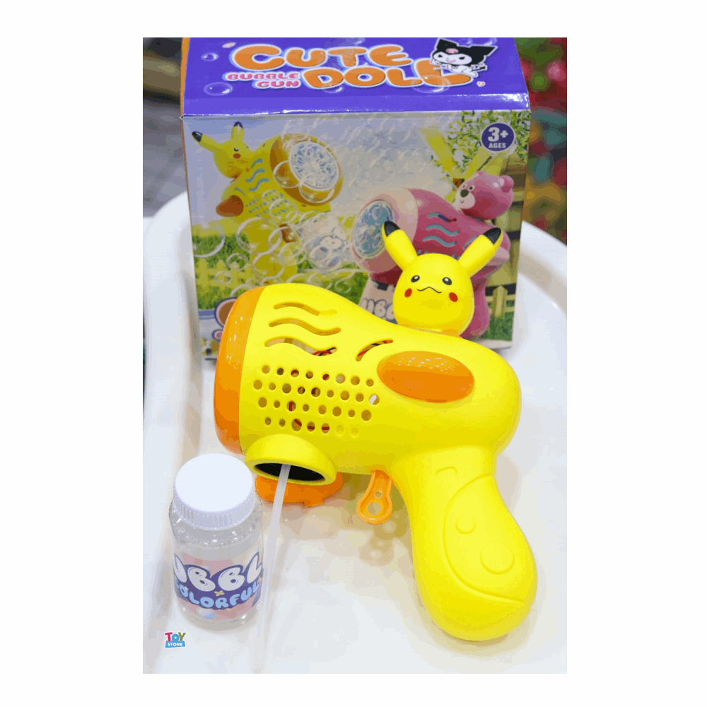 العاب اطفال H051 مسدس بابلز W.Z Pikachu