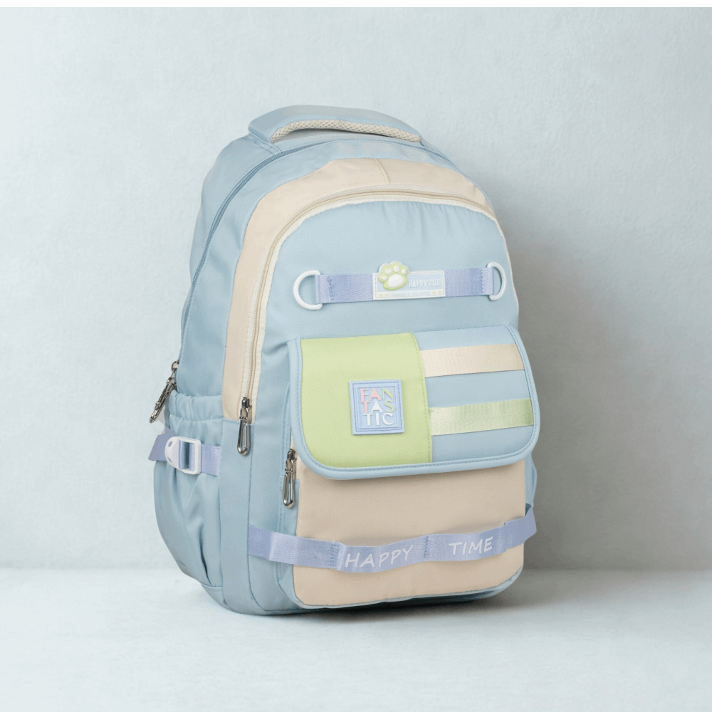 Bts Waterproof Backpack Bag/fantastic/cs020 - Kids Baby Blue ,17