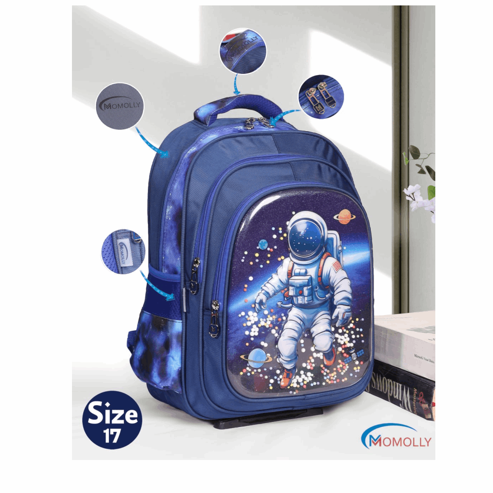 Bag Bag/momolly/2513 Momolly مدرسة روز Navy,16