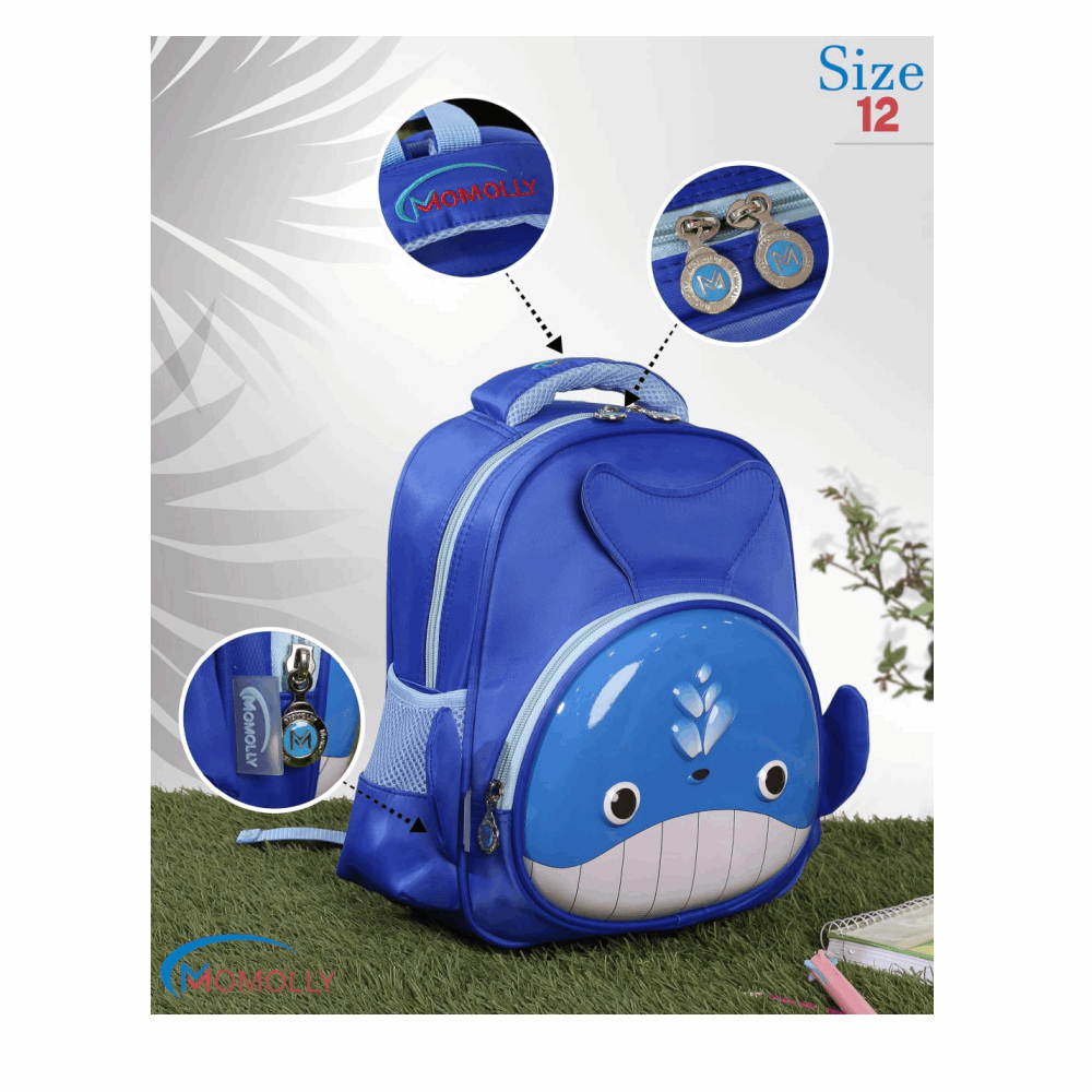 Bag Bag/momolly/2223 Momolly حضانه وشوش Blue ,12