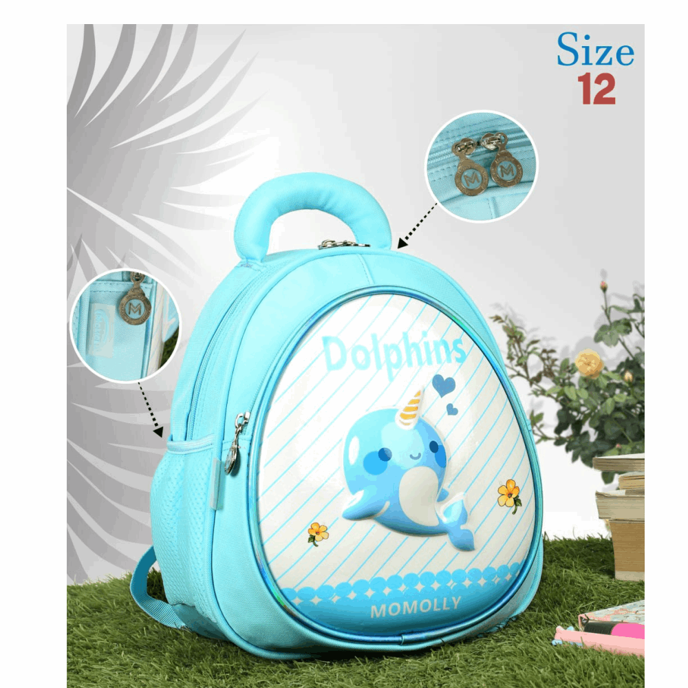 Bag Bag/momolly/2548 Momolly حضانه دولفين Blue,12