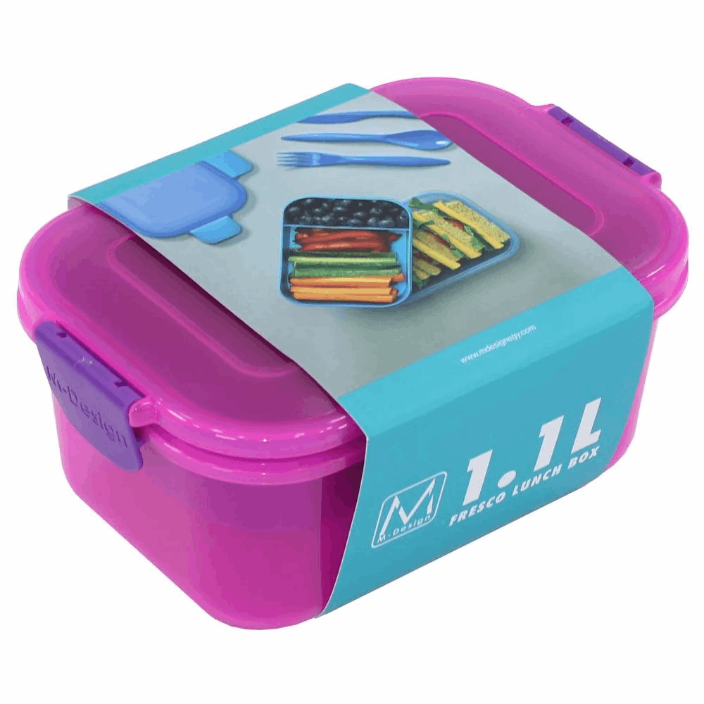 Lunch Box Fresco Lunch Box 1.1 Liter - PURPLE