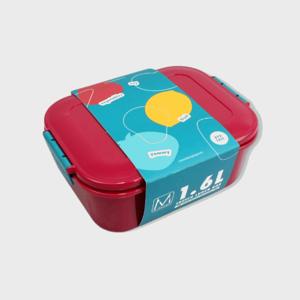 Lunch Box Fresco Lunch Box - 1600 ml - Burgundy