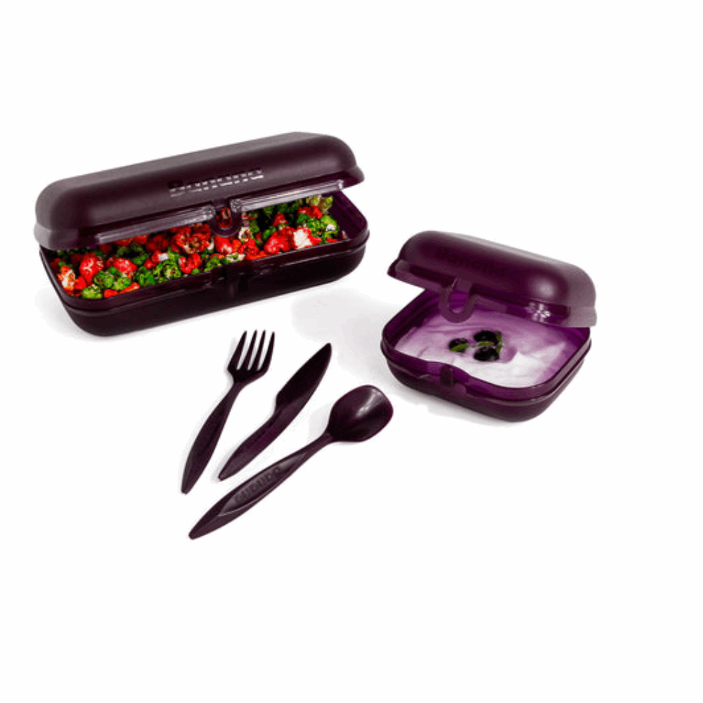 Lunch Box ايزى لوك  3x1 47646 Druk Browen