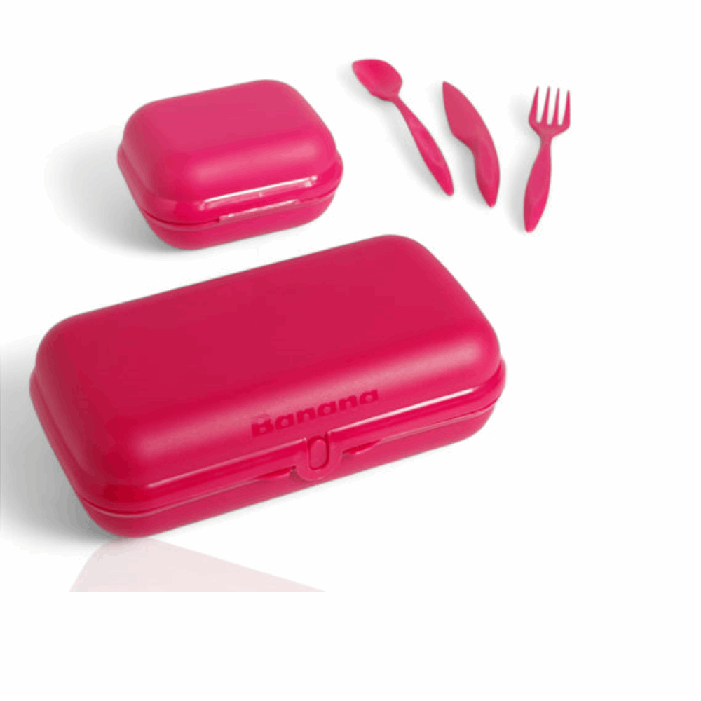 Lunch Box ايزى لوك  3x1 47646 Red