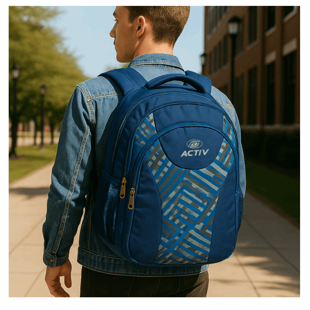 Bag Bag/activ/bck25111 Activ Unisex Blue*l.grey,30l