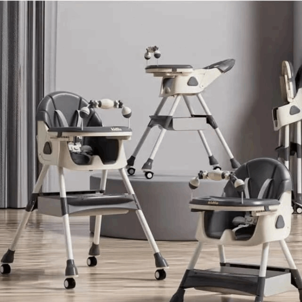 مستلزمات اطفال كرسي طعام  kidilo E560 Gray