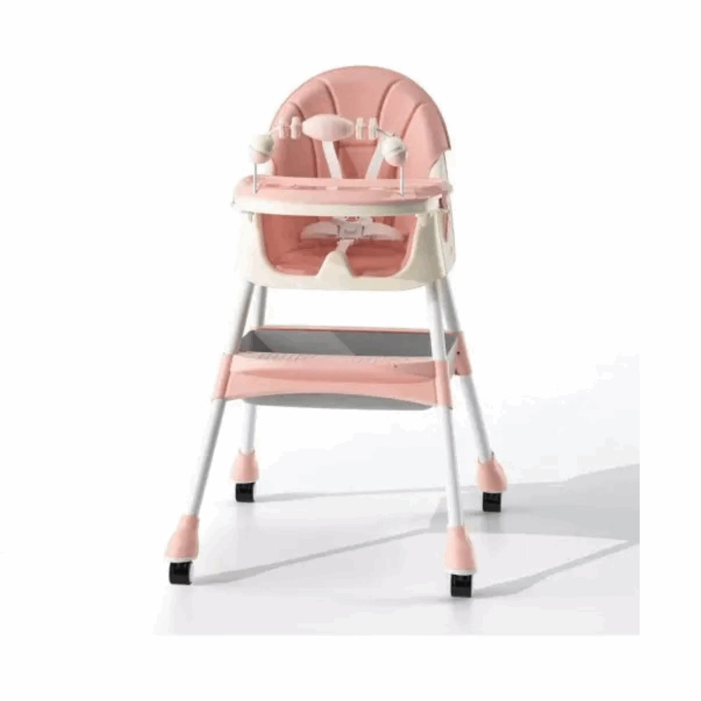 مستلزمات اطفال كرسي طعام  kidilo E500 PINK