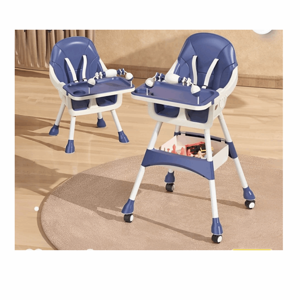 مستلزمات اطفال كرسي طعام kidilo S360 BLUE