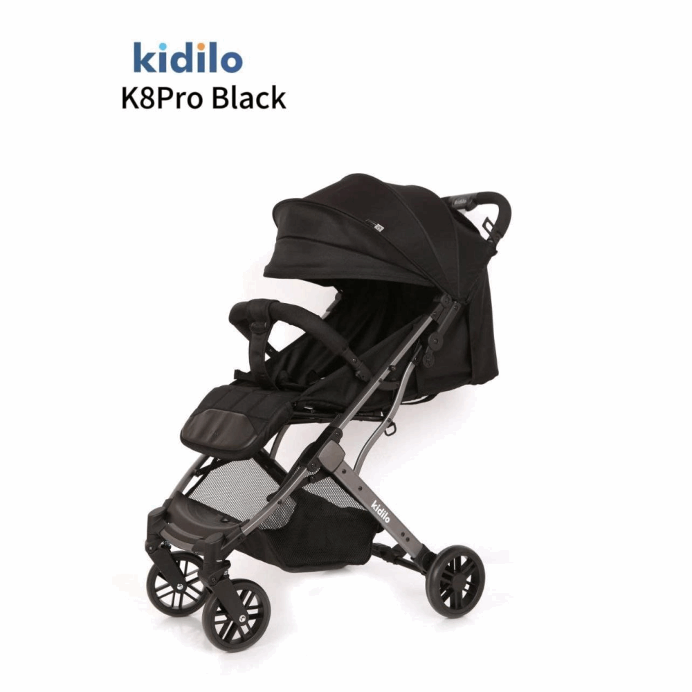 مستلزمات اطفال سترولر K8 FPRO kidilo Black