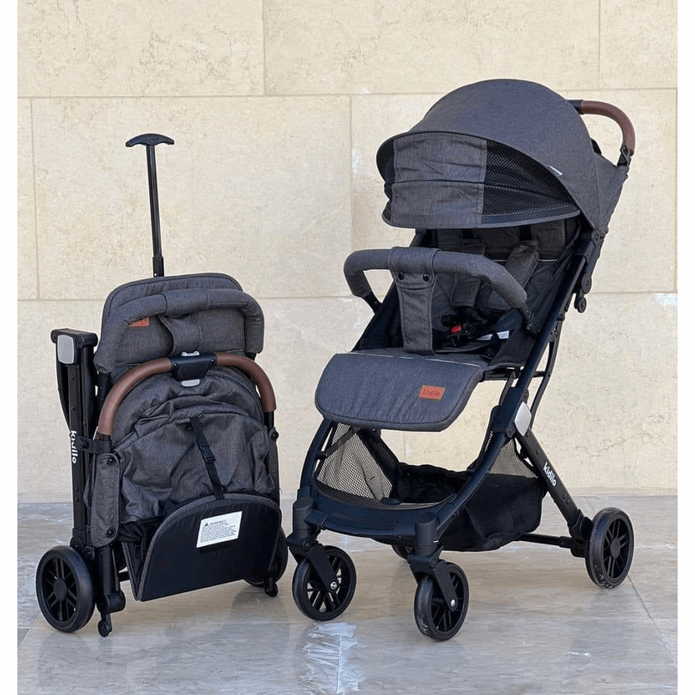 مستلزمات اطفال سترولر K8 kidilo Grey
