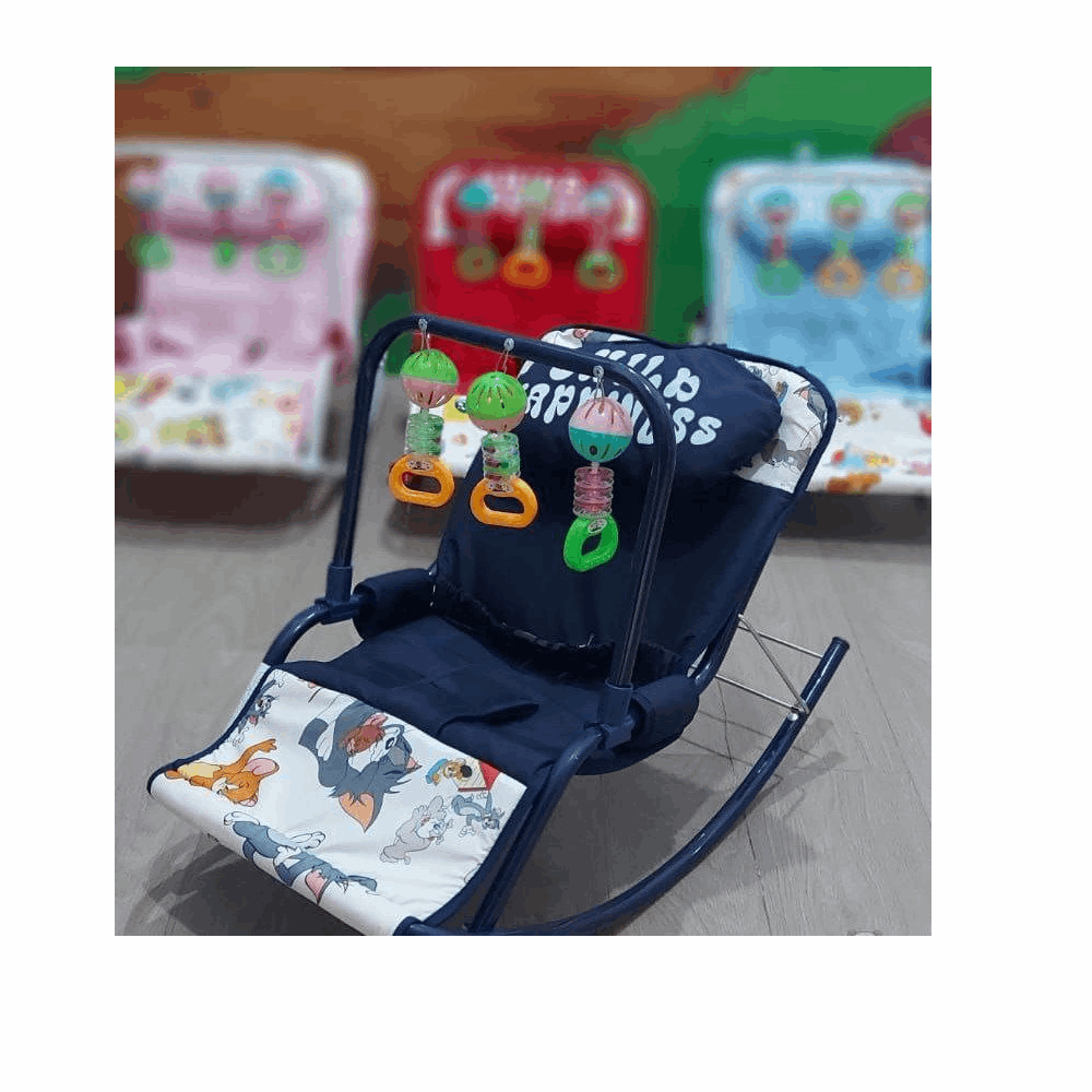 مستلزمات اطفال باونسر عادي Navy Blue