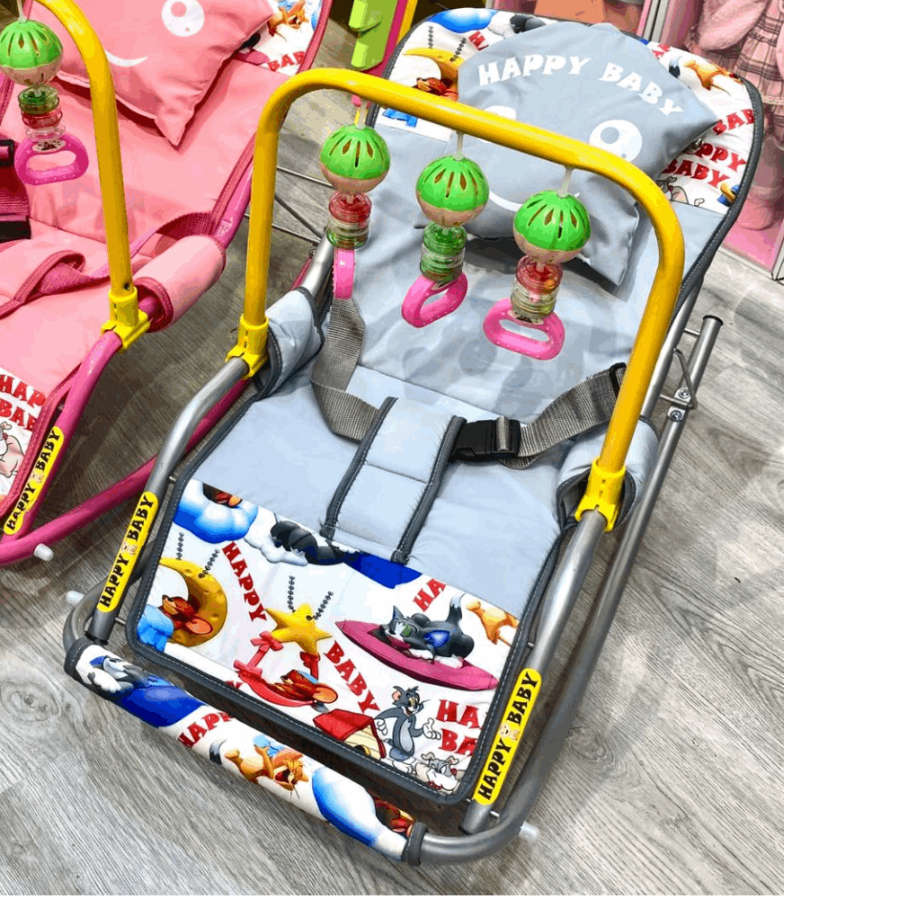 كرسي اطفال باونسر عادي Grey