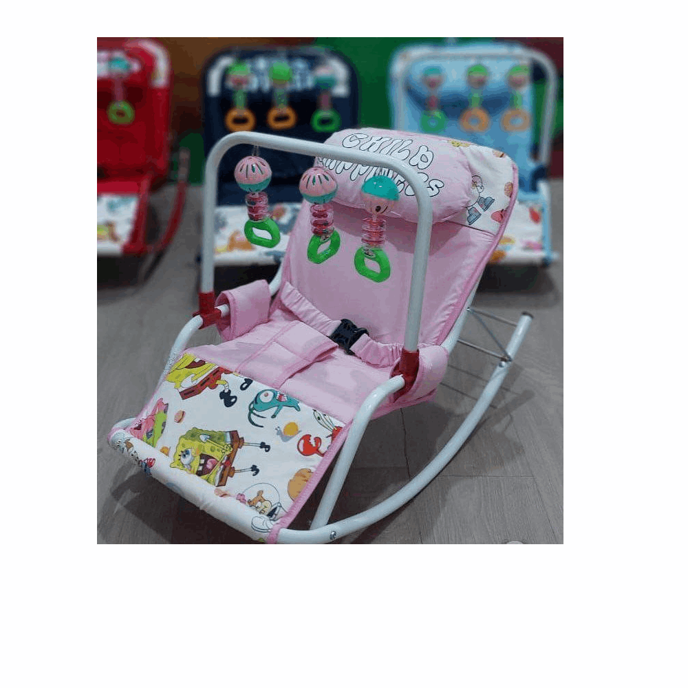مستلزمات اطفال باونسر عادي Pink