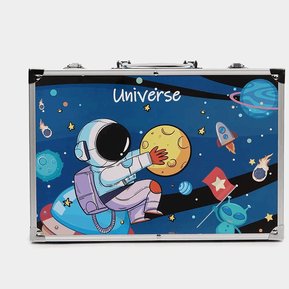 العاب شنطة تلوين معدن فضاء A01-613