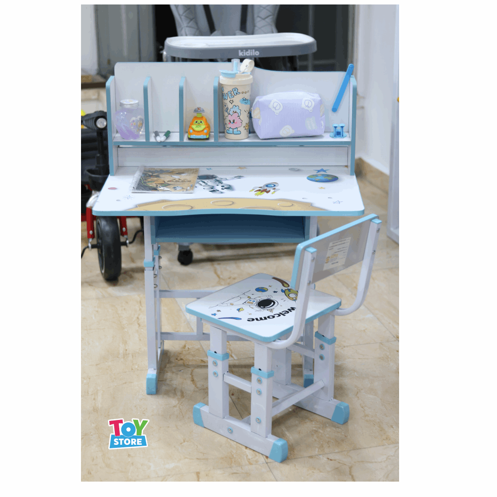 مكتب اطفال مكتب أطفال خشب 825-4 Blue