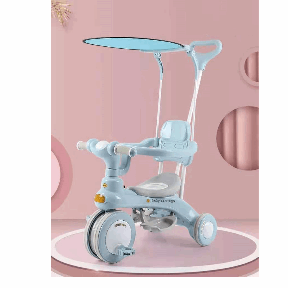 عجل اطفال عجلة XLT-688 بالشمسية Baby Blue