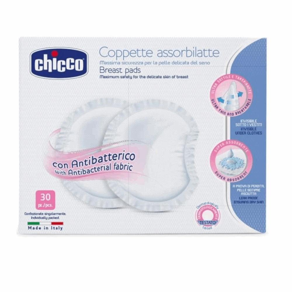 Chicco وسائد ثدى مضادة للباكتيربا Chicco
