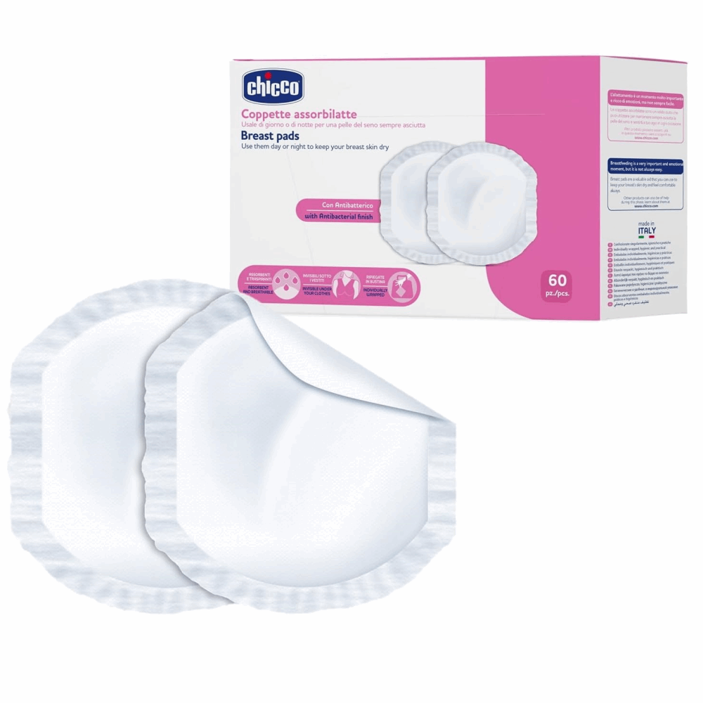 Chicco وسائد ثدى مضادة للبكتريا Chicco