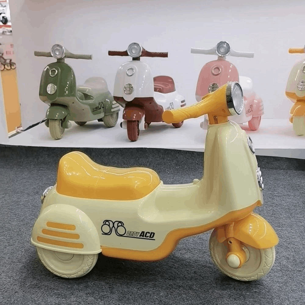 عربيات اطفال فيسبا موسيقي A34-111 اورنج