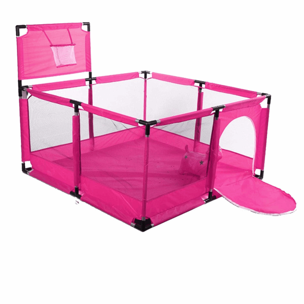 العاب خيمة معدن مع باسكت A34-091 بينك 66*126*126