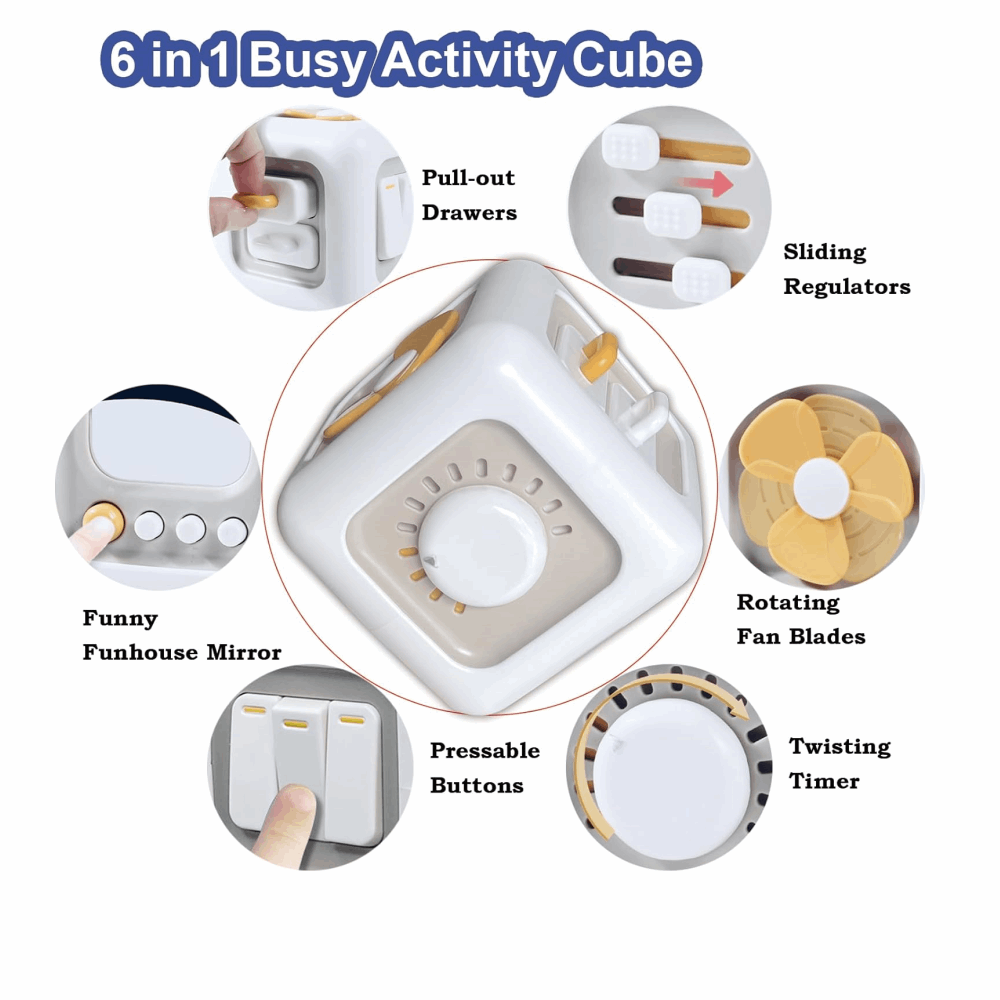 تنمية المهارات مكعب الانشطة الذهنية A34-259