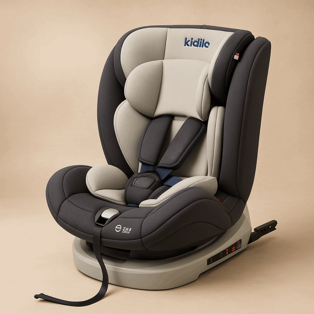 Car Seat كارسيت مرحلة تالتة BXS-223A BLACKGRID