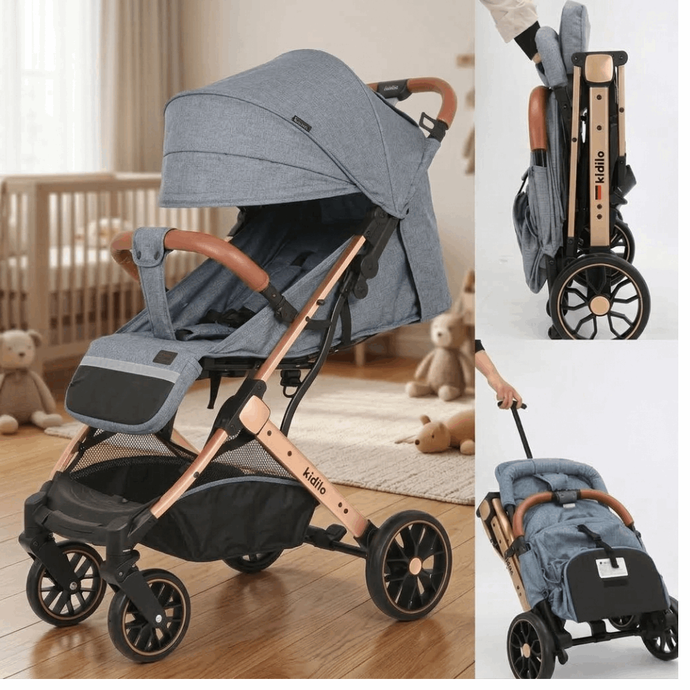 Stroller سترولر K10G kidilo GREY