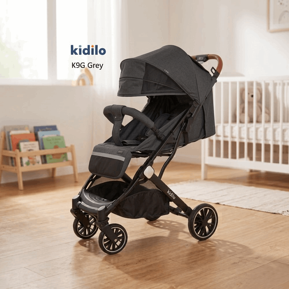 Stroller سترولر K9G kidilo DARK GREY