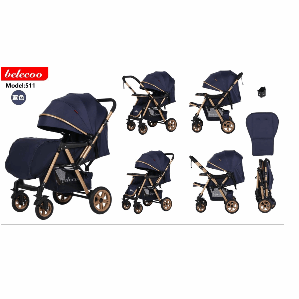 Stroller بوست بليكو 511 DARK BLUE