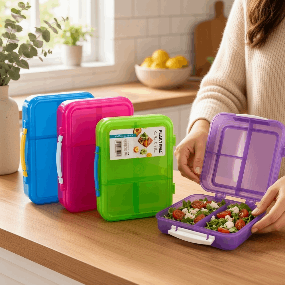Lunch Box انش بوكس جو باك 1.6 لتر مقسم