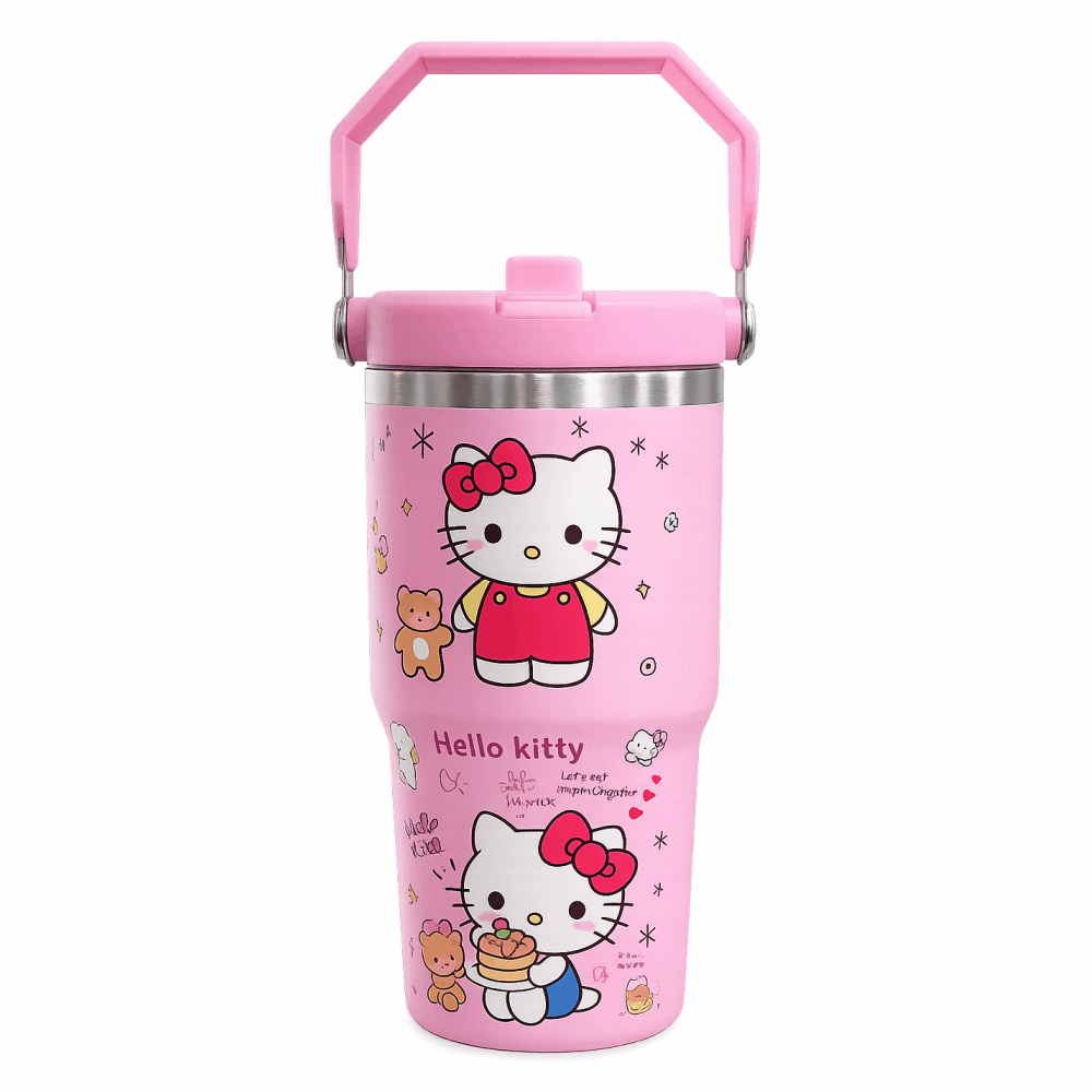 Bottles بوتل ستاليس شخصيات كيتي 700 Ml