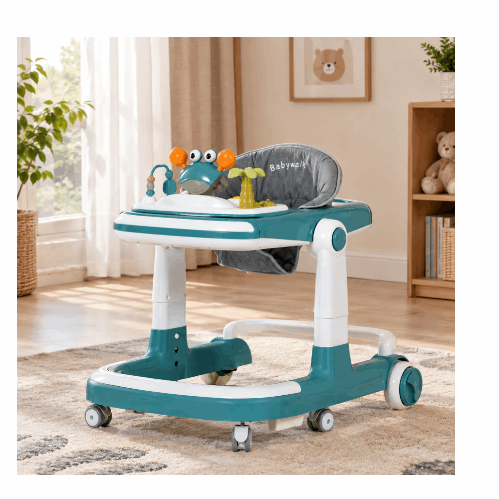 Baby Walker مشاية بيبي YSP-516 أزرق بترولي فاتح