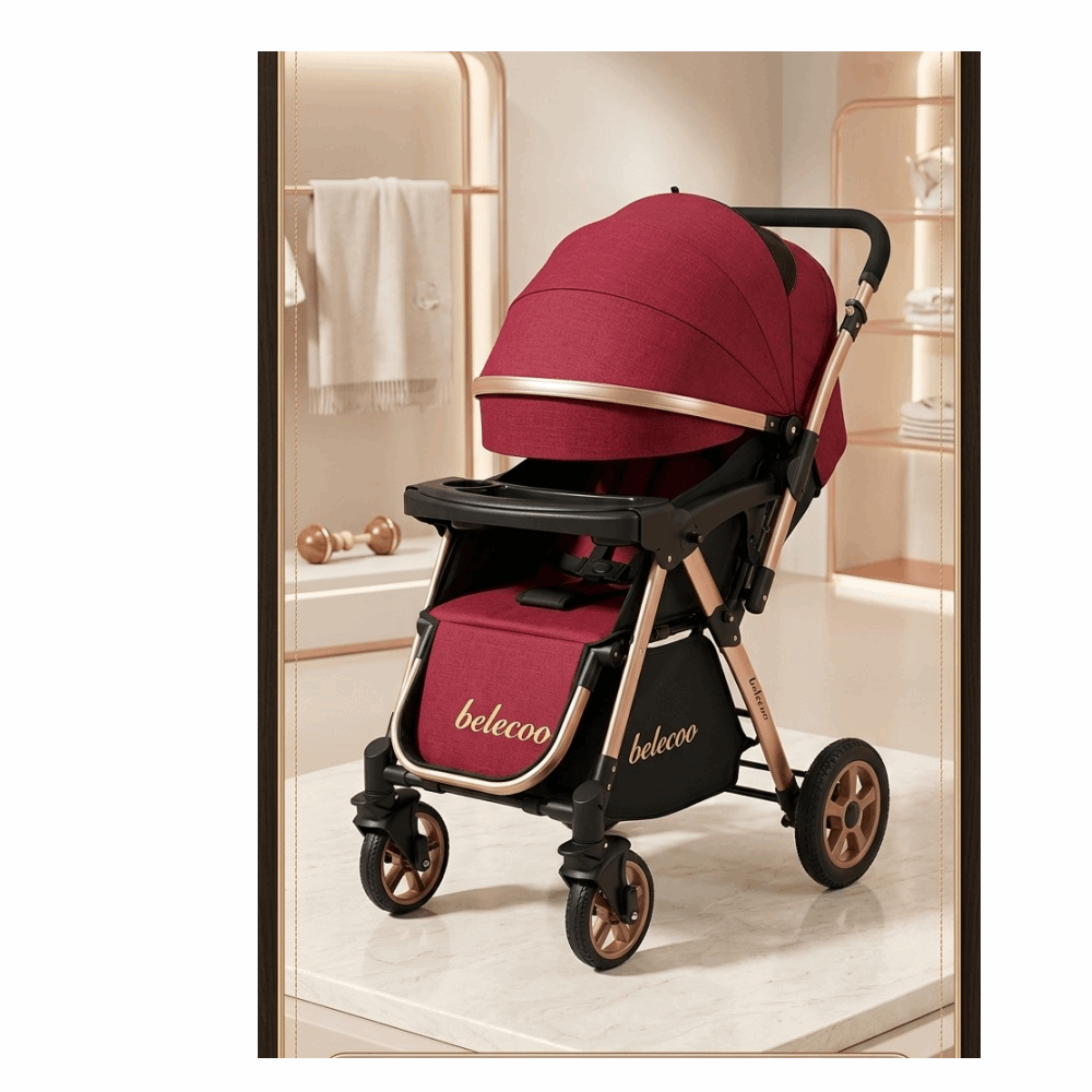 Stroller Belecoo 511S Burgandy