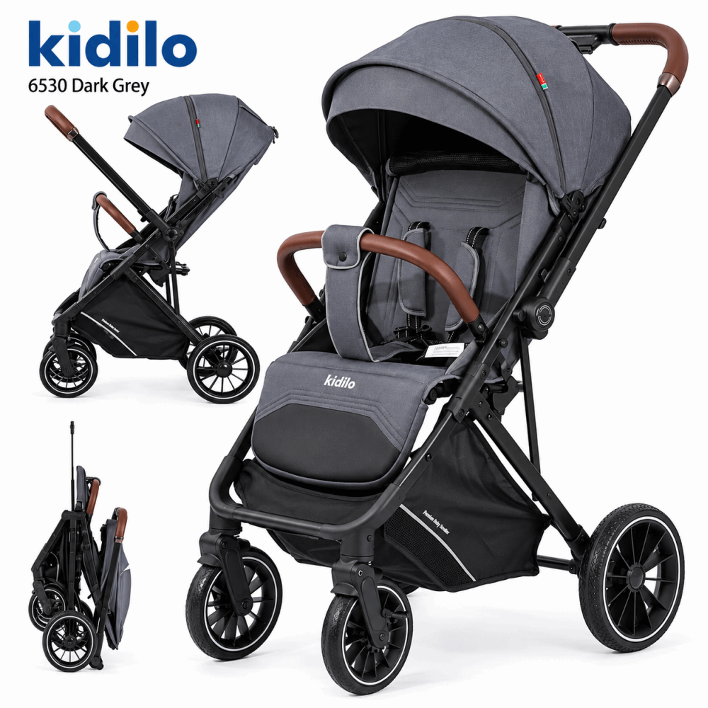 Stroller سترولر 6530 kidilo GREY