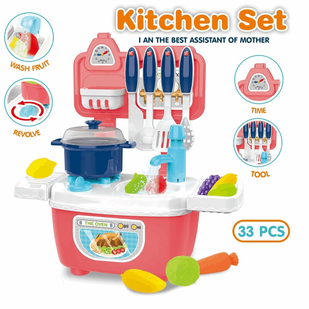 العاب مطبخ 33 PCS WY222