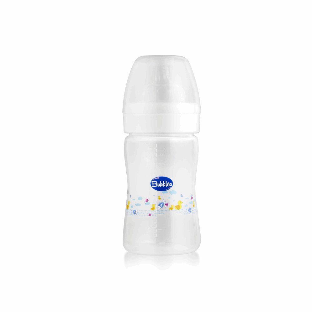 Bubbles بيبرونة  كلاسيك (180 م) ابيض بابلز