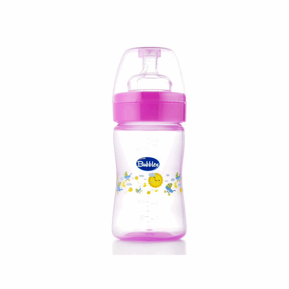 Bubbles بيبرونة  كلاسيك (180 م) روز بابلز